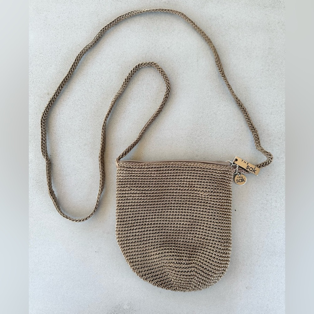 Vintage the sak woven pouch bag